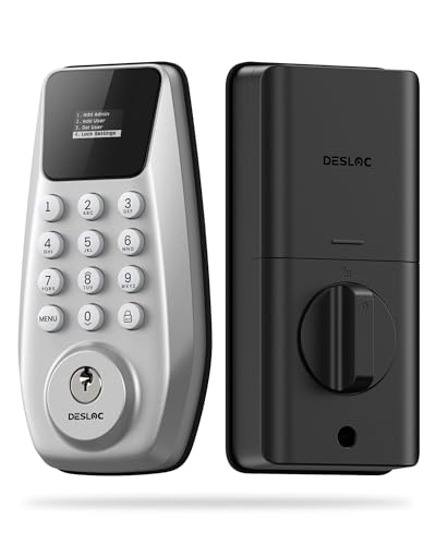 Serrure intelligente porte entrée clavier à code PIN étanche IP54 - 2