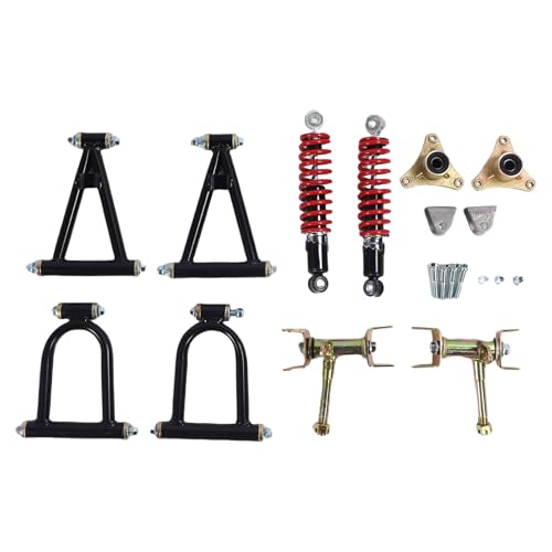 Bras Oscillant De Suspension Renforce, Kit De Bras De Suspension Pour Velo Tout Terrain Quad Kart, En Métal Haute Résistance Pour Une Stabilité Optimale