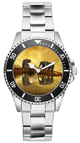 KIESENBERG Montre - Eléphant Cadeau Article Idée Fan 20501