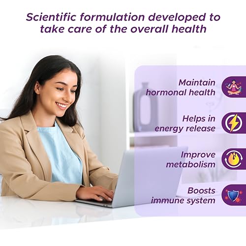 Wellwoman Multivitamin Capsules For Women With Evening Primrose Oil,Magnesium,Vitamin C,B6,Folic Acid To Provide All Round Nutrition,Immunity,Helps Reduce Pms,Pcos Symptoms,30 Veg Capsules,200 grams