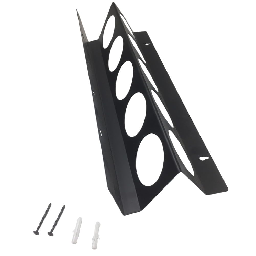 Wandmontierter Metallhalter für 5 Sprühflaschen, zur Aufbewahrung