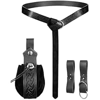 Vgvgaj Accesorios de Cinturón Medieval,Kit De Bolsa Para