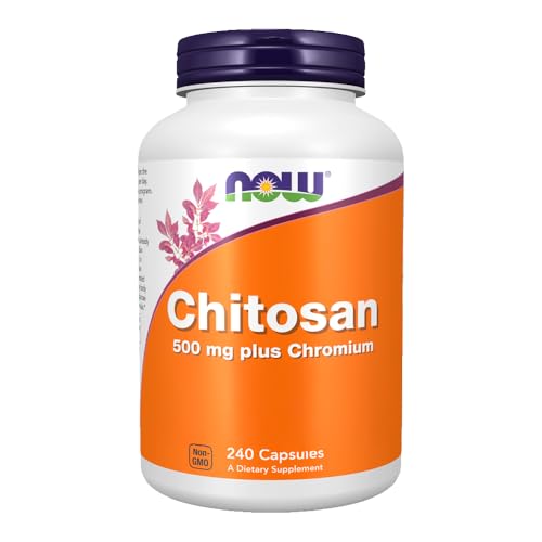 Quitosana 500mg Now Foods 240 Cápsulas Importado