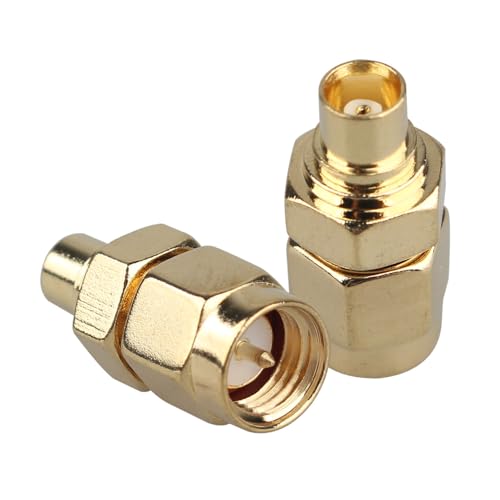 Kit adaptadores coaxiales SMA a MCX 4 piezas miniatura 5