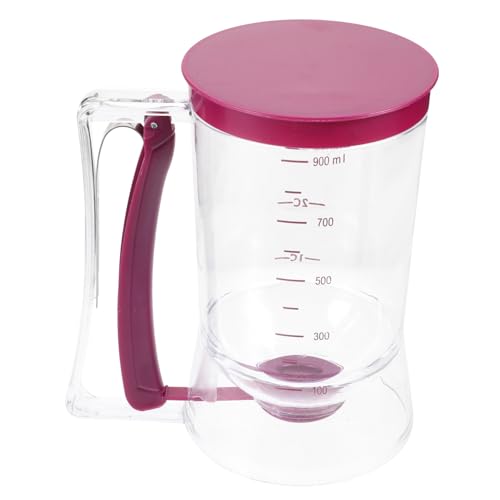 Cabilock Pancake Dispenser Baking Tool Leak Design for Cupcakes Waffles Muffins and Crepes and Easy to Use Batter Pourer for All Baked Goods for Home Baking