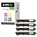Produktbild Angry Frog 4X Toner Kompatibel TN242 TN246 CMYK für Brother HL-3142 CW, HL-3152, HL-3172 , DCP-9017, DCP-9022