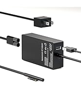 65W Surface Pro Laptop Charger for Microsoft Surface Pro X 9 8 7 6 5 4 3,Surface Go 3/2/1 Surface...