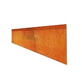 Firend Rasenkante 1,0mm 15, 18cm Corten Stahl Edelrost Mähkante Beeteinfassung Umrandung Metall Magic Rasen CF (30, 18)