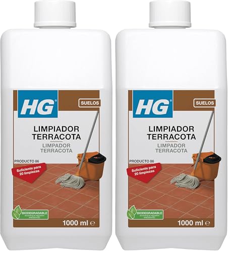 Limpiador de terracota HG que abrillanta y restaura la piedra natural a diario (Paquete de 2)