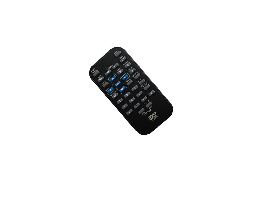 Remote Control for RCA DRC99310KR DRC99310VUC DRC99371E22U DRC99380U DRC99392E DRC96090 DRC69705E22-2PK Dual Screen Portable Mobile DVD Player