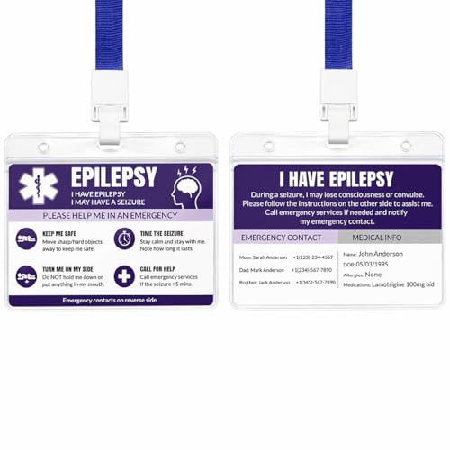 Seizure First Aid Card