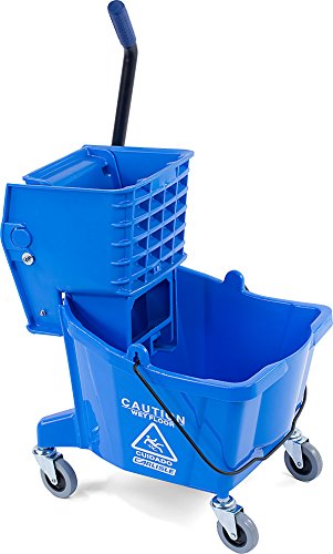 Carlisle Foodservice Products 3690814 Mop Bucket With Side-Press Wringer thumb #3