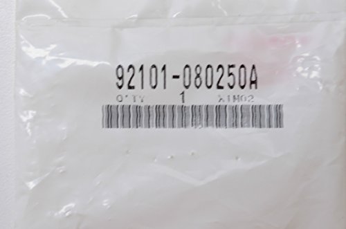 Image of Honda 92101-08025-0A Bolt Genuine Original Equipment Manufacturer (OEM) Part