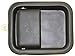 Exterior Door Handle for WRANGLER 97-06 Front RH Outside Smooth Black Full Door Type Metal (Zinc
