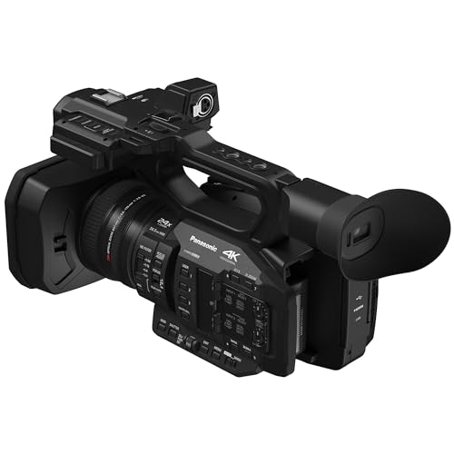 Image of Panasonic Camcorder, Professional Quality 4K 60p, 1.0-inch Sensor, 24.5mm Wide-Angle Lens and Optical 20x Zoom, V-Log, Ethernet, Simultaneous SDI /HDMI Output, HD Live Streaming - HC-X2