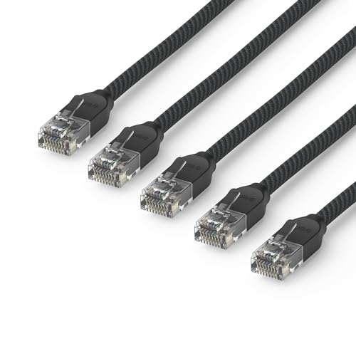 Cable Ethernet CAT6a eero 0.3 m, pack 5 unidades miniatura 2