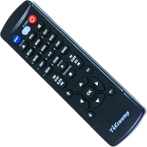 Replacement Remote Control for Insignia RMC-R2001 AM/FM Stereo Receiver