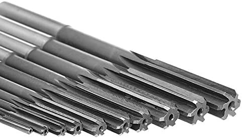 HSS Straight Shank Chucking Reamer, Diameter 3-12mm Machine, 6 Flutes Flute Drill Bit 1pc(7mm)