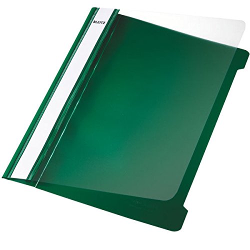 Classeur Agrafeuse A4 Vert Esselte-leitz – Protection Durable Avec étiquette PVC Transparente