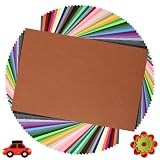 KEILEOHO 40 Stück Bastelfilz 3mm, 40 Farben 20 x 30cm Filz zum Basteln, Filzplatten Filzstoff Bunt für DIY, Decoration, Nähen Projekte
