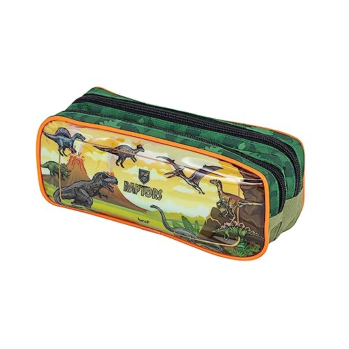 Estojo Duplo Raptor Verde e Laranja BRW