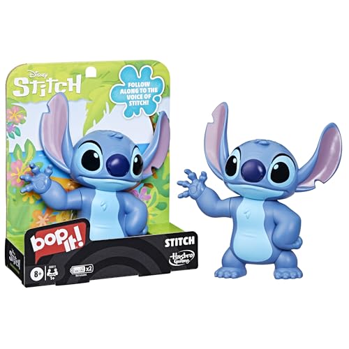 Bop It! Disney Stitch Electronic, Interactive Sequence Game with Voice of Stitch, Fast-Paced Party & Family Game for Kids, Teens & Adults, Solo or Multiplayer Play, Travel Toy Gift, Ages 8+ - Image 4