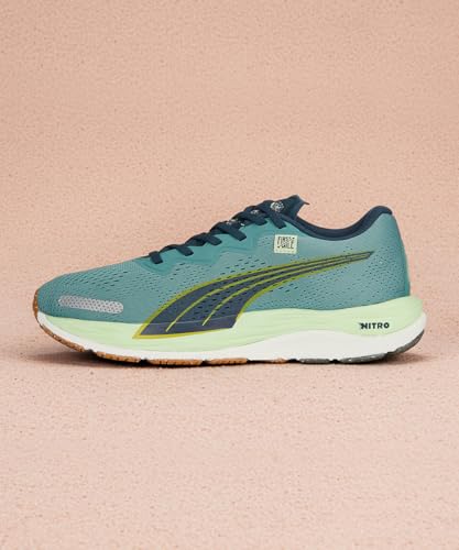 Image of Puma Women, Velocity Nitro 2 FMile WNS, Adriatic-Dark Night-Fresh Pear, Sneaker, 7.5UK, (37729202)