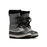 Sorel Yoot Pac Tp Boot Wp Unisex Kids Waterproof Snow Boots, Quarry Black 2024, 1 UK