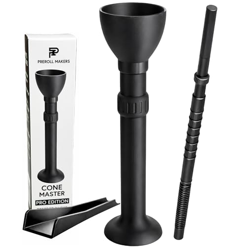 Cone Loader Kit Cone Filler Funnel + Cone Packer Tool Fits King 109mm 98mm & 1 84mm Standard Cones Cone Master Pro