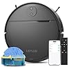 Robot Vacuum and Mop Combo with 4000Pa Suction, APP/Voice/Remote Control, Robotic Vacuums with Personalized Adjustment Setting, Self-Charging, Obstacle Avoidance, Smart Home Robot Aspiradora