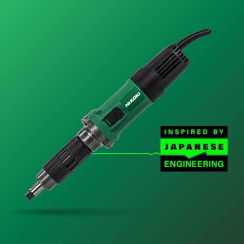 Image of HIKOKI GP5SAS9Z Corded Die Grinder 550W | 29000Rpm | 1.81Kg | Slide Switch | Black & Green
