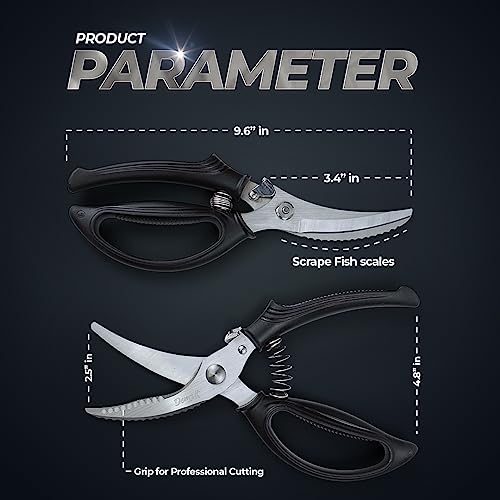 Demzit 2022 Poultry Shears, Kitchen Shears Heavy Duty thumb #1