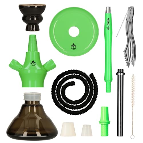 EL-BADIA XS Reise-Shisha – Acid Green – Bild 2