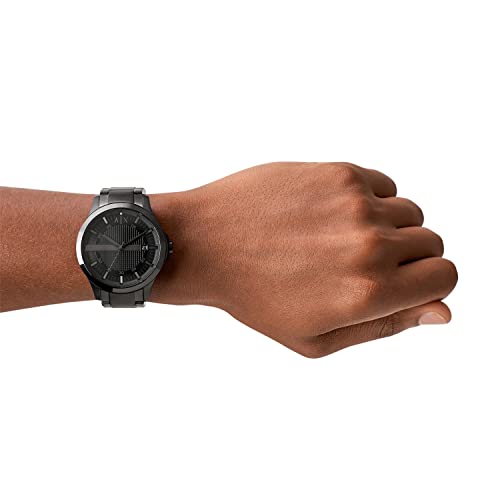 Ax Armani Exchange Men's Black Stainless Steel Watch (Model: Ax2104) #TOP4