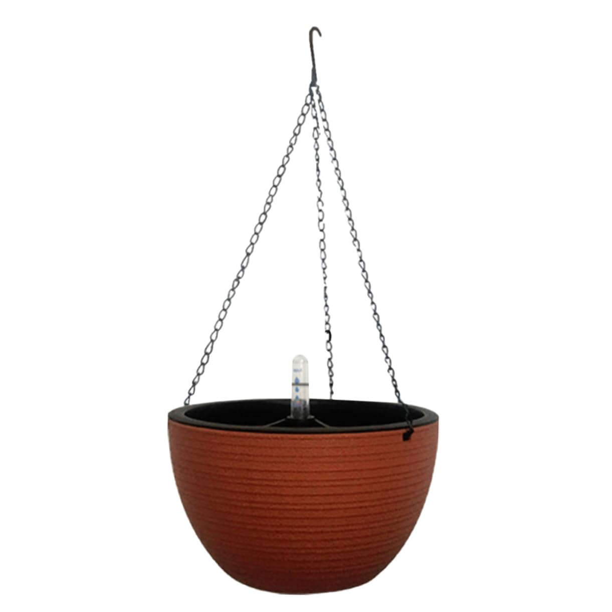 Selbstbewässernder mit Praktischem Design und Feiner Verarbeitung aus Kunststoff Pflanztopf Hängender für Blumen und Grüne Pflanzen für Garten und Balkon
