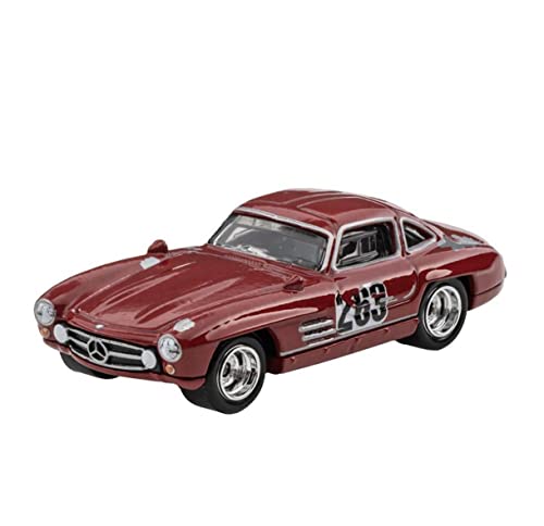 Hot Wheels Mercedes Benz, Rojo, escala 1:64 miniatura 2