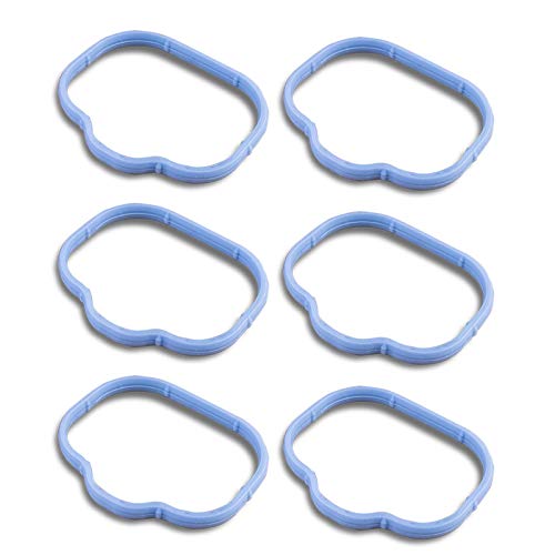 Intake Manifold Gaskets Lower & Upper Gasket Plenum Set Compatible With Dodge Chrysler Jeep 3.6L 184562A 5184331Ac #Ms97204 Ms97205 12Pcs #TOP2