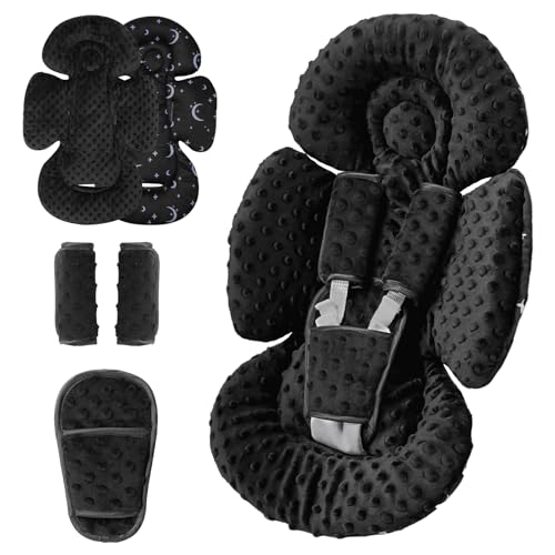 Generic Infant Car Seat Insert Compatible with Mamaroo Swing & Graco Swing and Infant Car Seat, Newborn Insert Baby Head Body Support, Reversible...