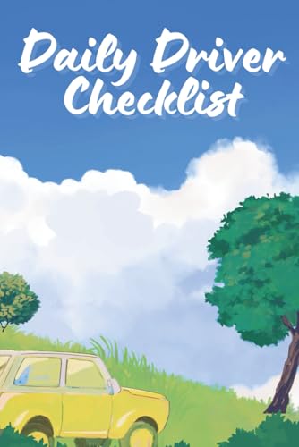 Essential Daily Car Safety Checklist Notepad – 50 Tear-Off Sheets – Pre-Drive Inspection Tracker for New Drivers Safety – 6' x 9'