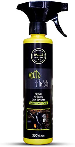 Motul Combo of C2 Chain Lube (150 ml) and C1 Chain Clean for All Bikes (150 ml) + Wavex® Matte Finish Bike Polish Maintainer 350ml