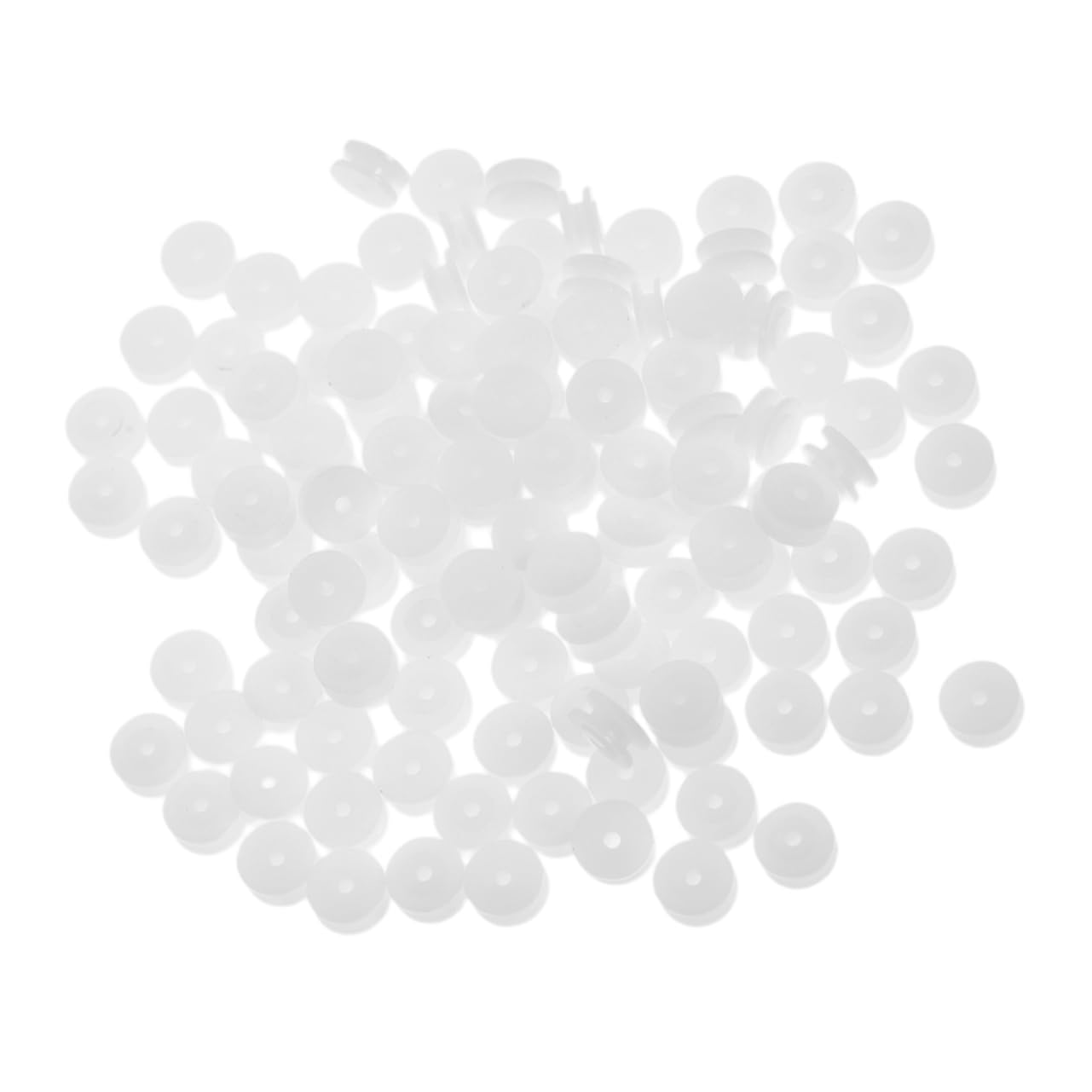 Kisangel 50pcs Toy Car Gears DIY Plastic Pulley Wheel Set for Boys and Girls Toy Car Accessory Small Gears for Rc Models