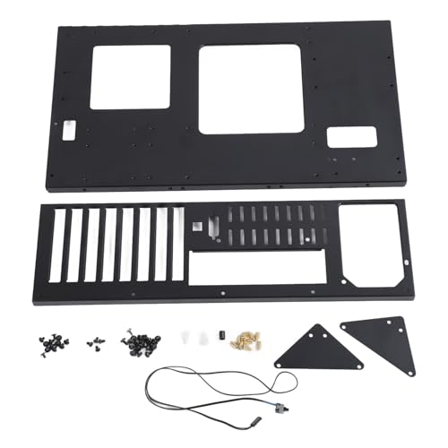 Gabinete Abierto Diyeeni DIY para Placas Base Micro-ATX e ITX, Rack de Chasis para Rig de Minería con Estructura Resistente y Gestión de Cables miniatura 2
