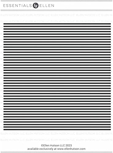 Skinny Stripes, Essentials by Ellen 6x6 inch Clear Photopolymer Stamps, Background
