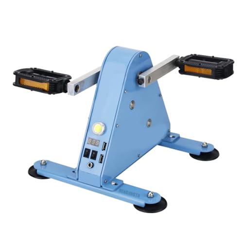 HENGJINGTR Generatore di Pedali Senza Rumore, Alimentatore di Emergenza da 100 W Generatore per Cyclette con Doppia interfaccia USB/Uscita DC1-35V Adatto per la Ricarica a casa e in Campeggio