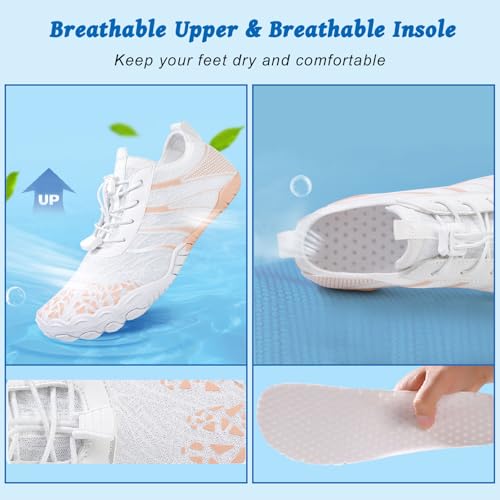 Hike Barefoot Shoes Womens Mens, Pro Water Shoes Barefoot Hike Shoes, Wide Toe Box Non-Slip Breathable4