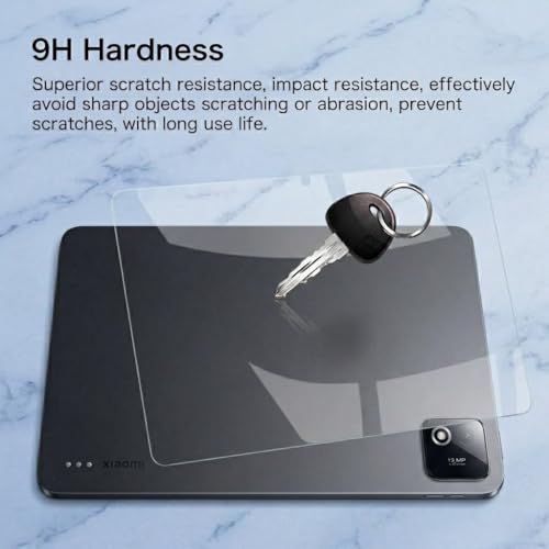 Image of Saco Hydrogel Back Screen Protector Compatible for Xiaomi Pad 8 /8 Pro / 7 /7 Pro | Xiaomi Pad 8 Screen Protector - Flexible Soft Film, Bubble-Free, Scratch Resistant, HD Clear Back Protection