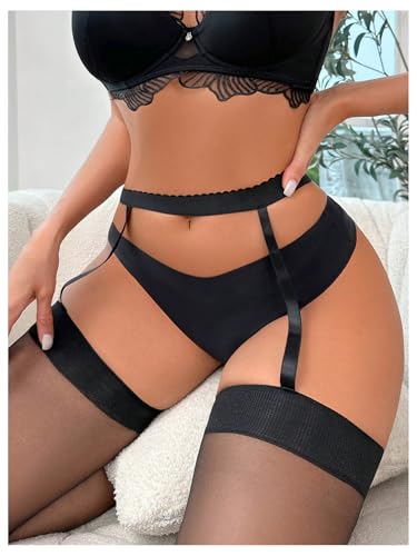 Women's Sheer Mesh Suspender Pantyhose High Waist Sexy Garter Stockings Tights High Stocking4