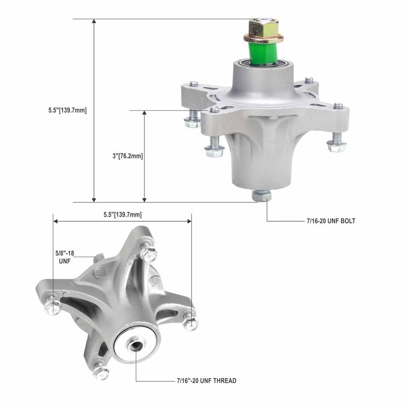 #US Replacement Part for Spindle Assembly for Toro 117-7439 5000 4200 4216 4235 4260 5060 Spindlepart#532548