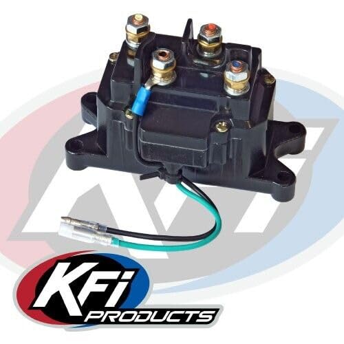 Winch eléctrico KFI A2000 2000lb con kit de montaje miniatura 6