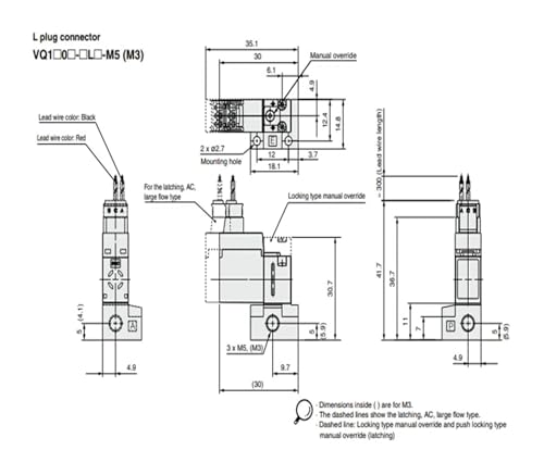 Électrovanne VQ110-5LB pour automatiser une ligne d'assemblage